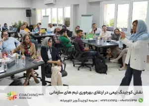 نقش کوچینگ تیمی در ارتقا بهره وری