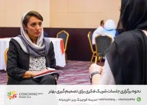 نحوه برگزاری جلسات شریک فکری