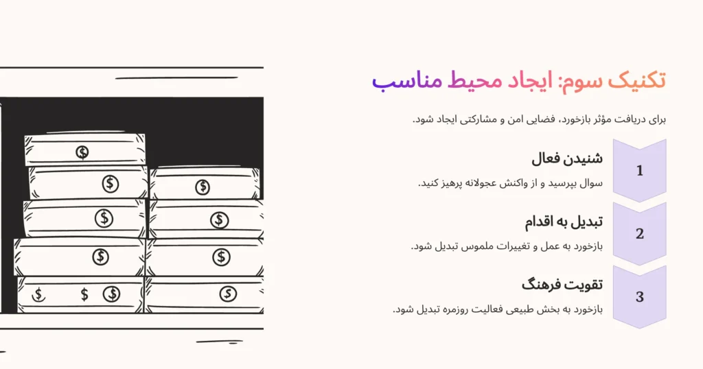 فیدبک موثر در محیط کار