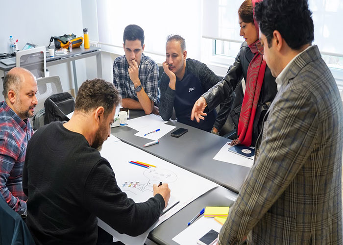 خروجی جلسات مشارکت جمعی سازمان